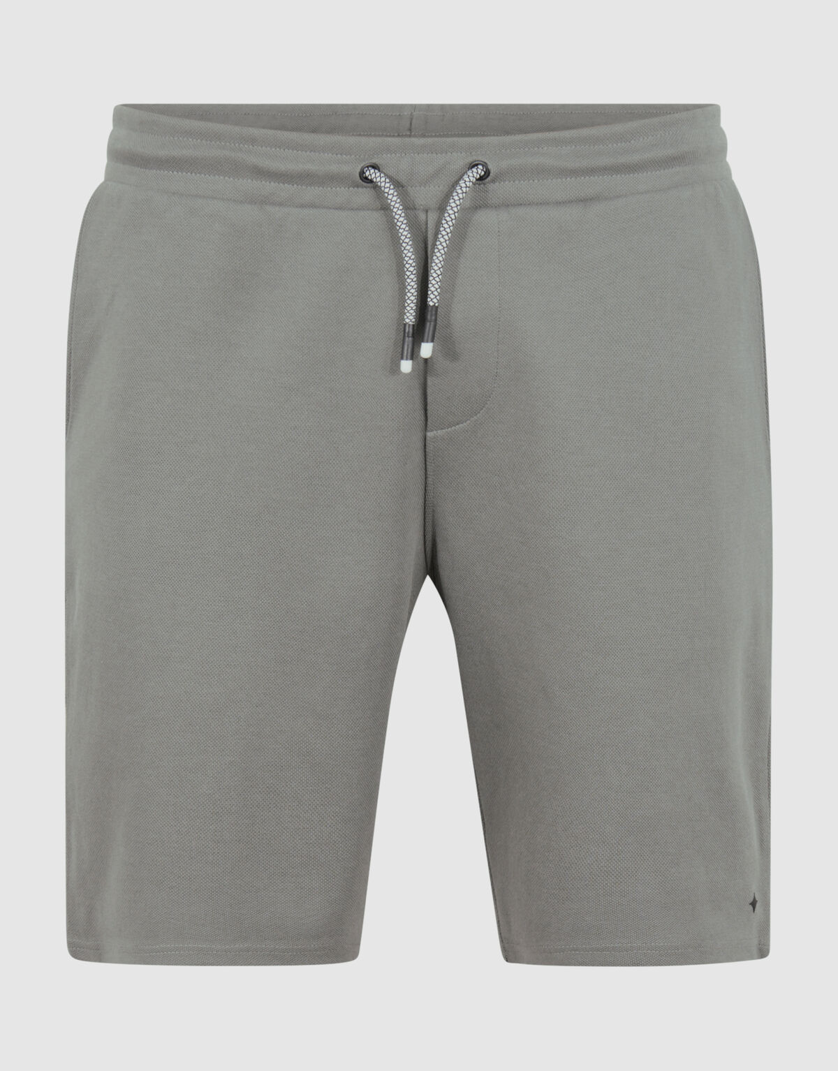 Pique Logo Short Donkergroen