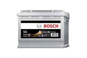 Bosch S5 010, Blybatterier (VRLA), 85 At, 12 V, 800 A, Bil, Vedligeholdelsesfri