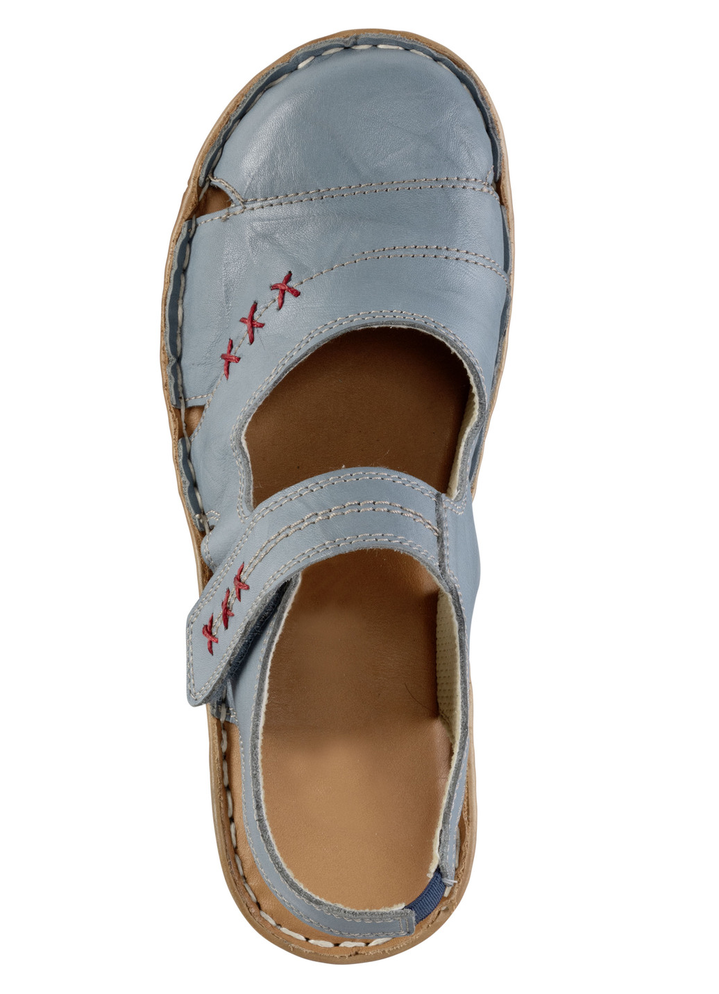 ELENA EDEN Slipper aus Nappaleder mit Knitter-Struktur