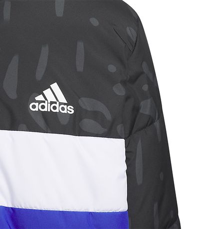 adidas Performance Steppjacke - JB CB PAD JKT - Schwarz/Weiß/Bla