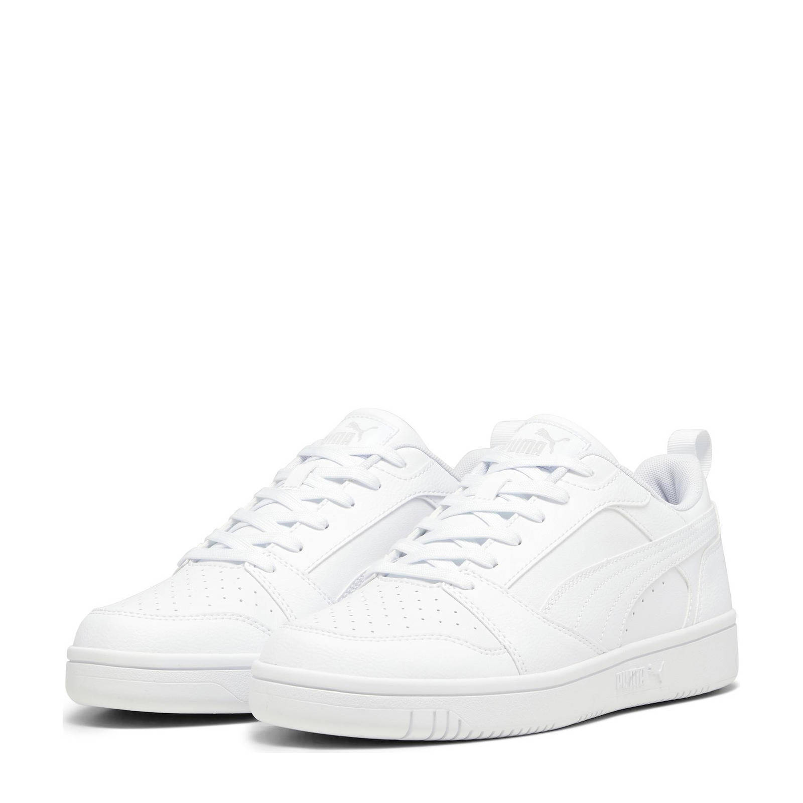 Puma Rebound v6 Low V6 Low sneakers wit/lichtgrijs