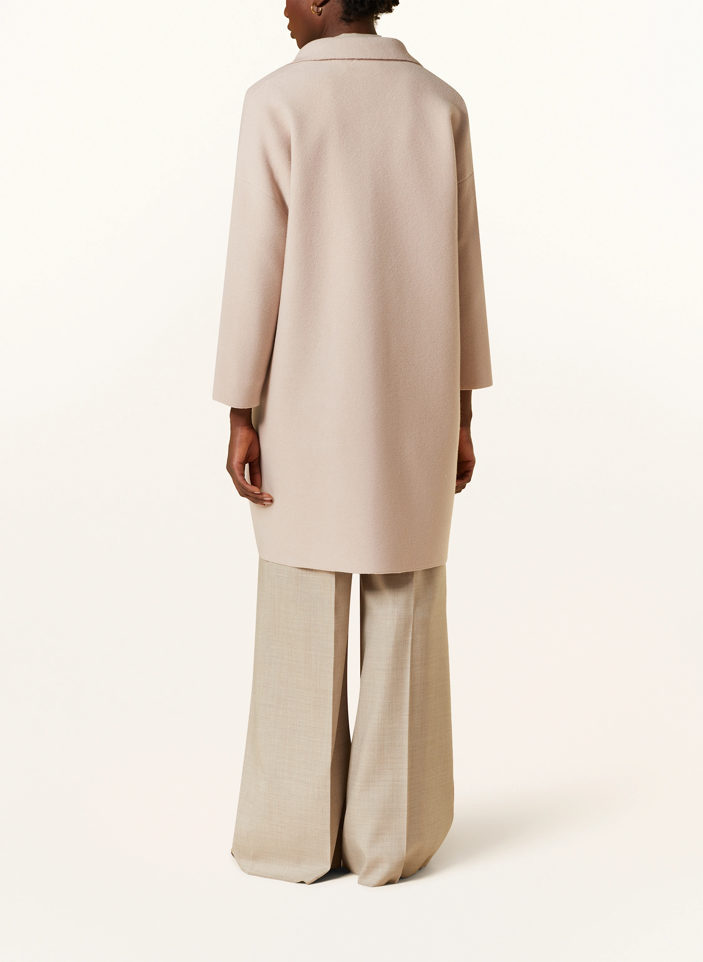 lunaria cashmere Oversized-Wollmantel mit Cashmere
