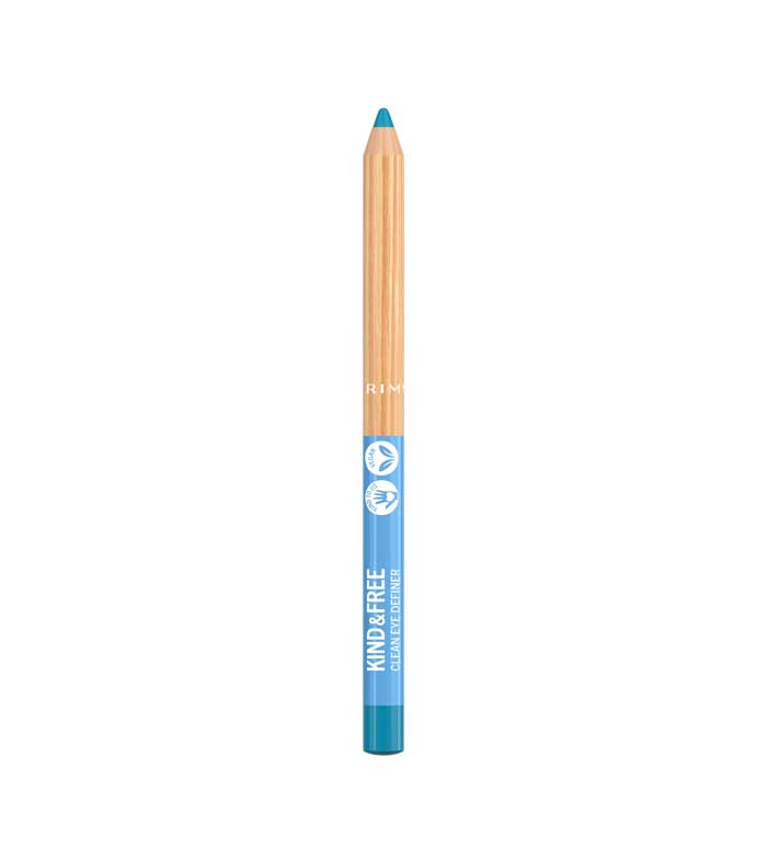 Rimmel London - *Kind & Free* - Lápis de olhos Clean Eye Definer - 06: Anime blue