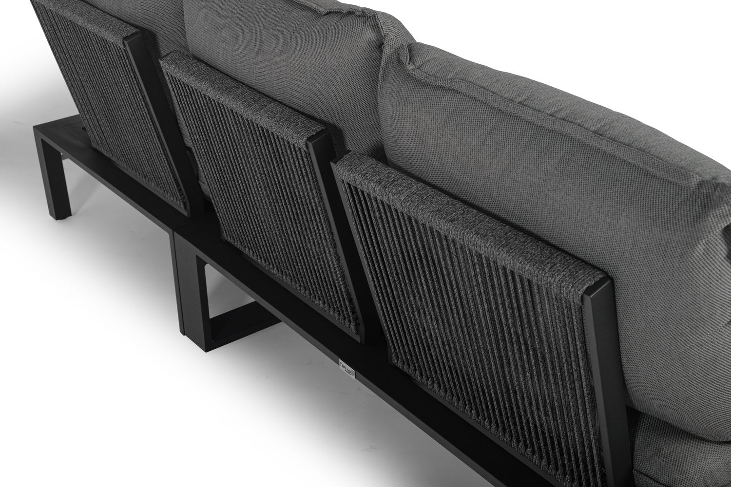 Tierra Outdoor 5-zits loungeset Dawson naturel / antraciet