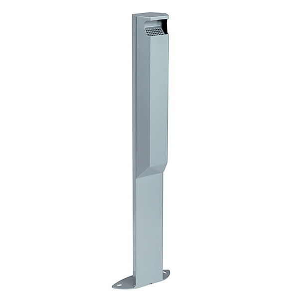 Cendrier sur pied Arkéa 3 L gris métal