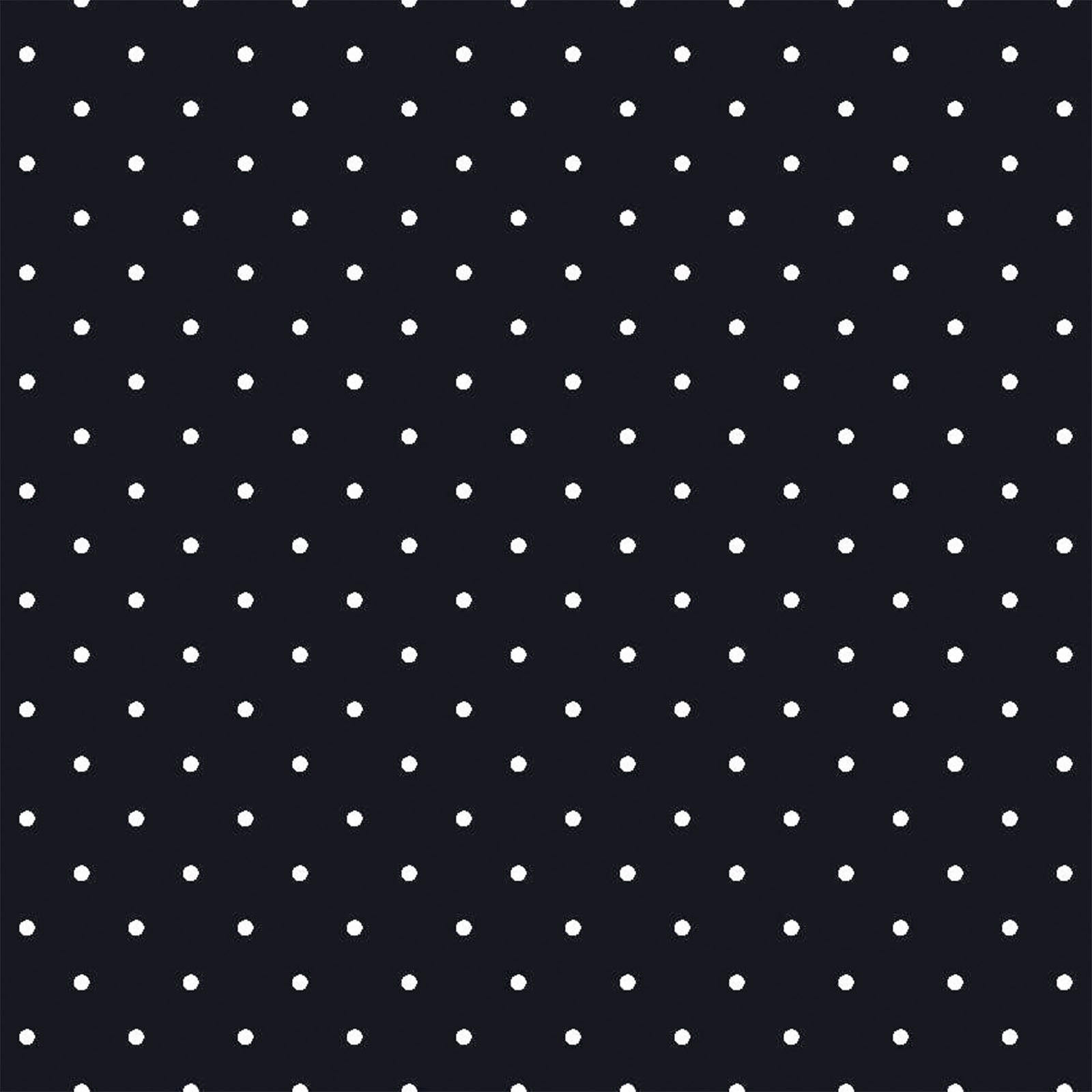 Stoff - schwarz - Punkte - 140 cm breit
