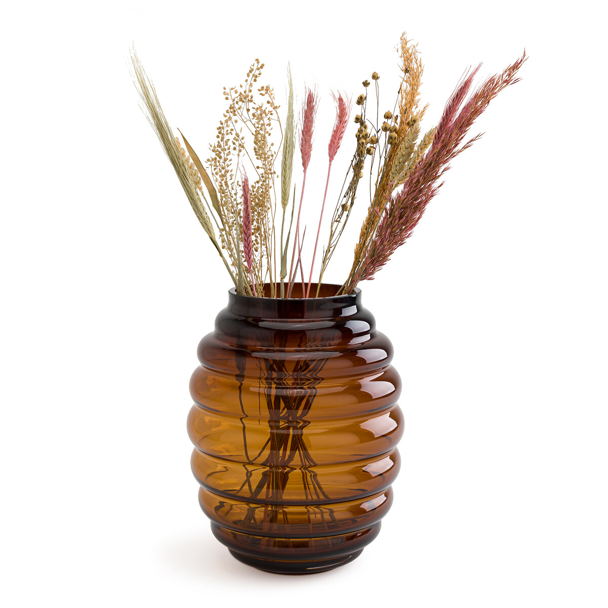 LA REDOUTE INTERIEURS<br>Vaso em vidro Alt.25 cm, Mukita.