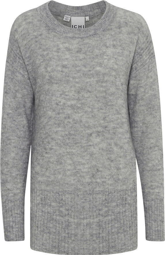 ICHI IHKAMARA LONG LS Grey melange
