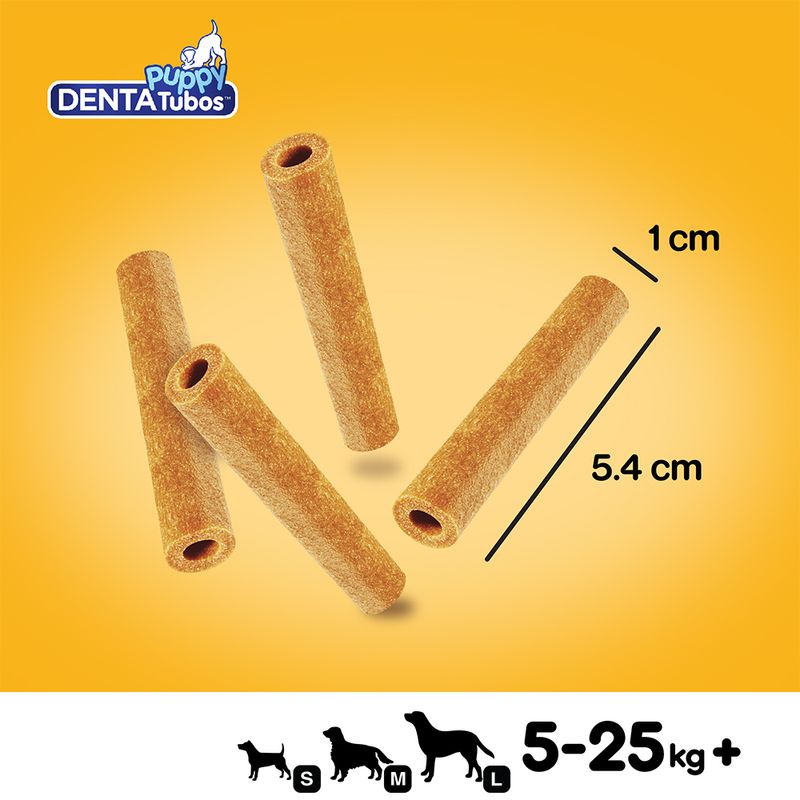 Bâtonnets fourrés Pedigree Dentatubos Puppy à prix discount sur bitiba.fr