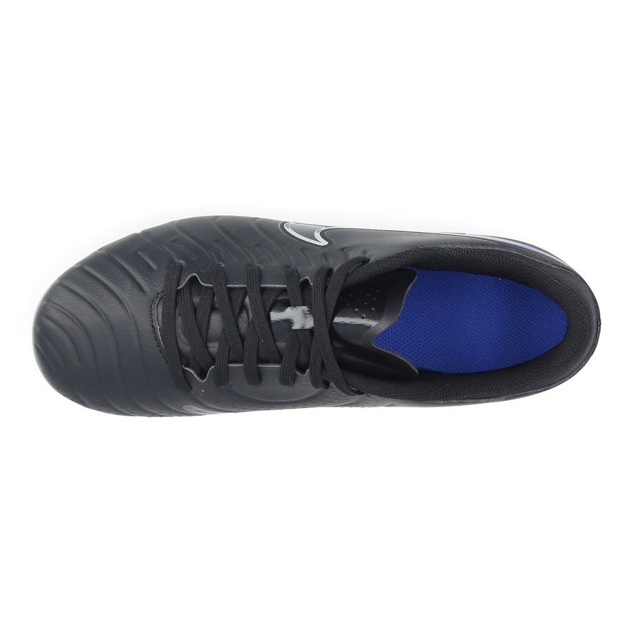 Nike Tiempo Legend 10 Academy MG Shadow - Noir/Chrome/Bleu Enfant