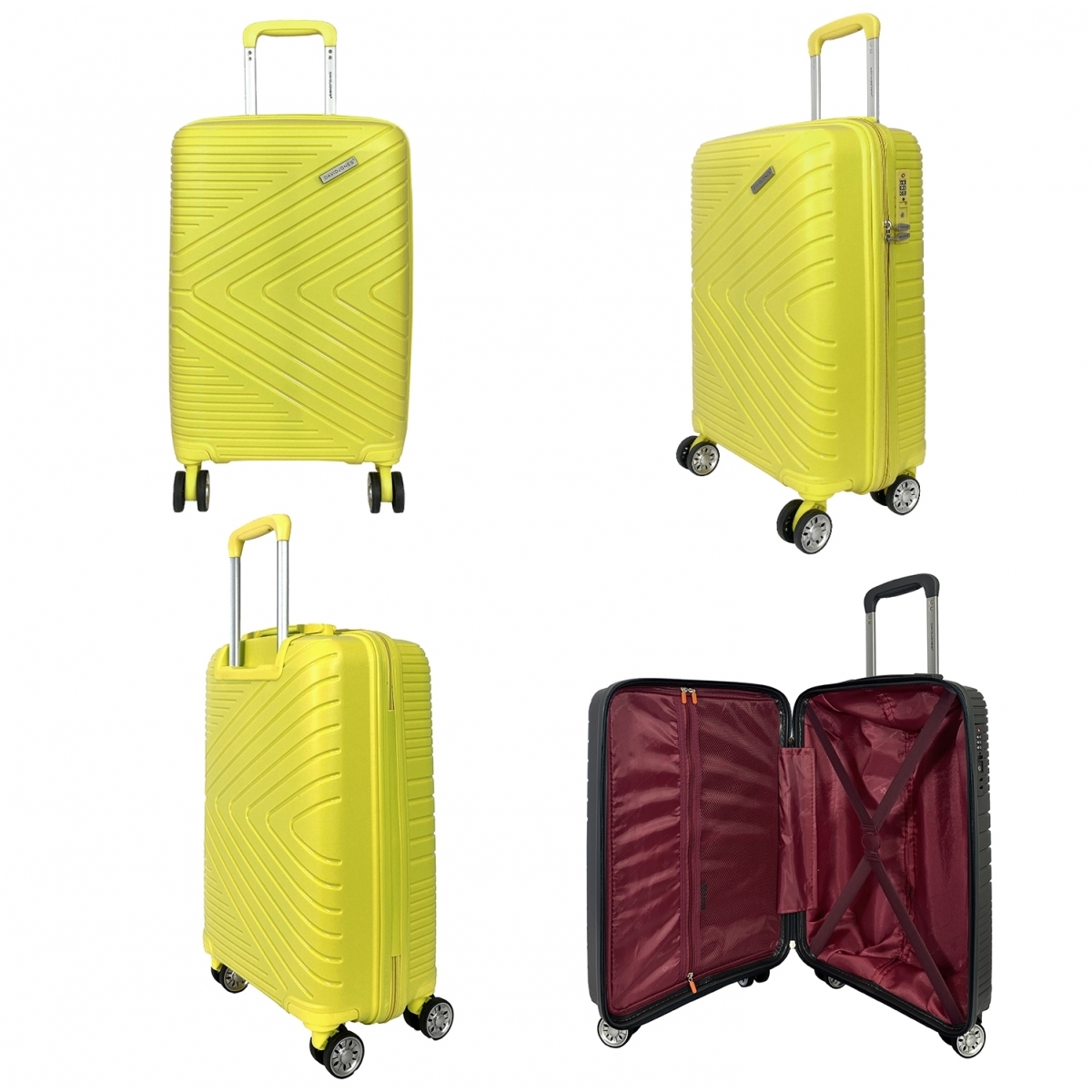David Jones Valise cabine rigide David Jones PETE TSA 56cm
