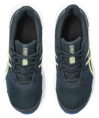 Chaussures Running Asics Jolt 4 GS Bleu/Jaune Enfant