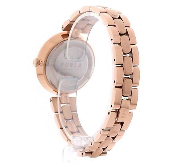 Furla Ladies Furla Milano Rose Gold Watch WW00002003L3