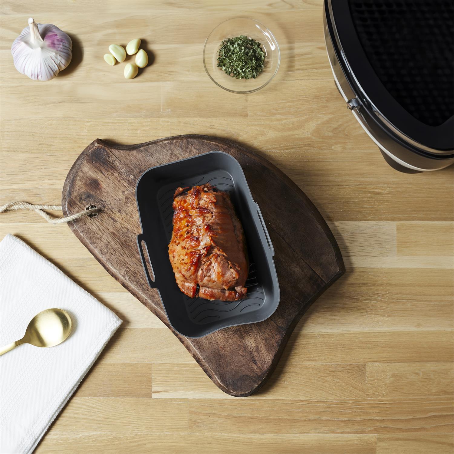 MOULE CUISSON RECTANGLE FRITEUSE A AIR 19X12CM
