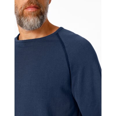 Herren-Raglanpullover, Dunkelblau