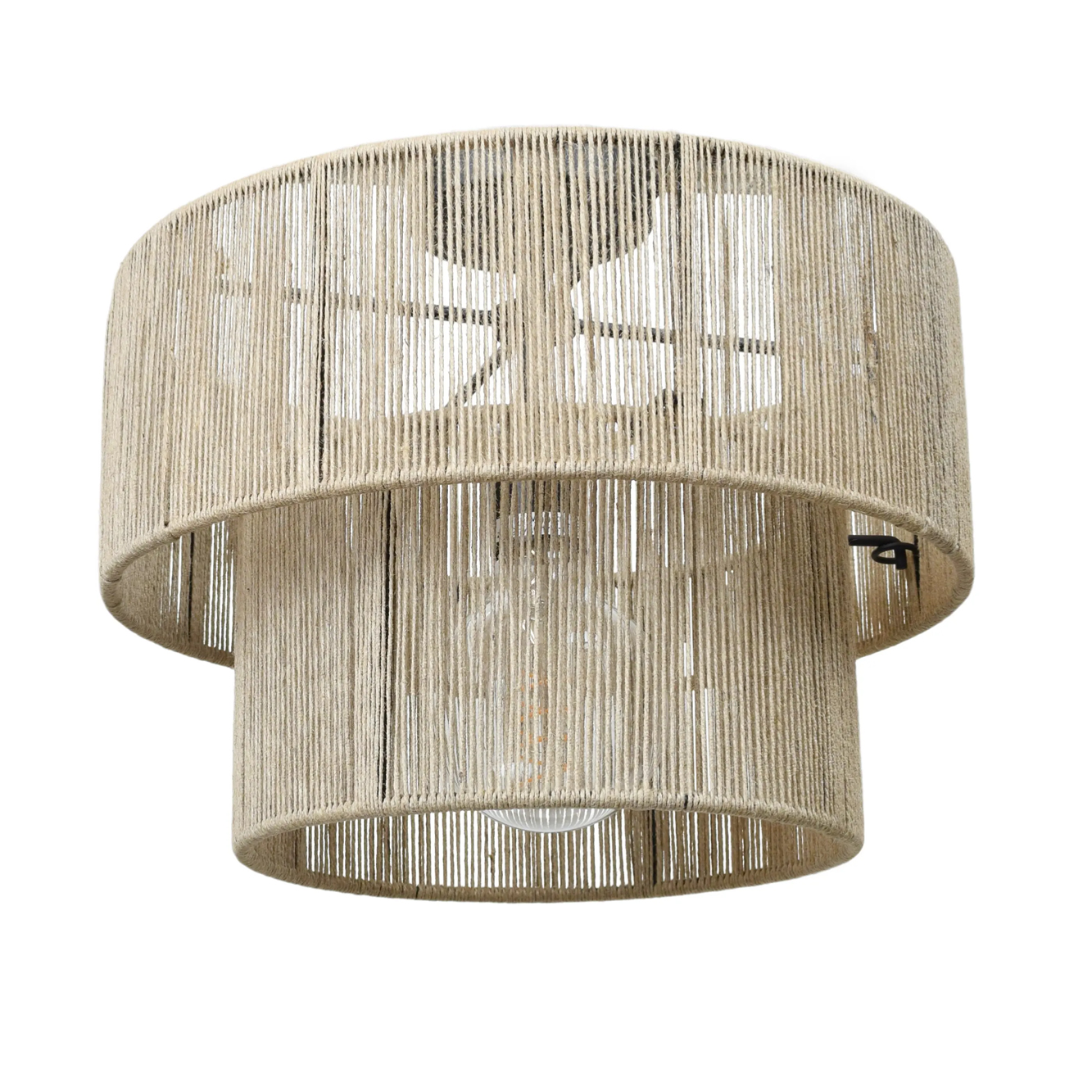 Plafondlamp Morris  jute naturel Ø33 cm