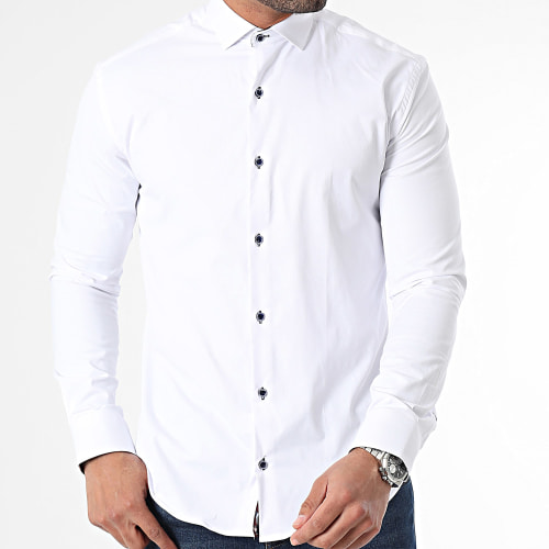 Chemise Manches Longues Blanc
