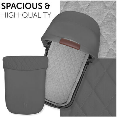 Hauck Walk N Care Liggedel, Dark Grey