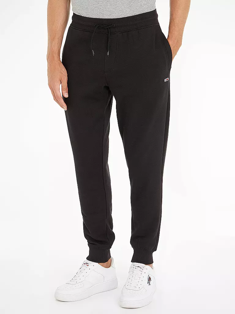 TOMMY JEANS Jogginghose  schwarz