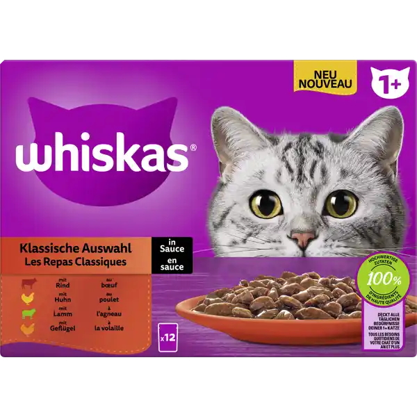 Portionsbeutel Multipack 1+ Klassische Auswahl in Sauce