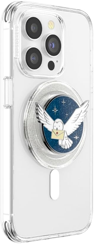 PopGrip Premium Finger Griff Halterung (Austauschbarer Top) für Smartphones / Tablets (113187) - Enamel Hedwig