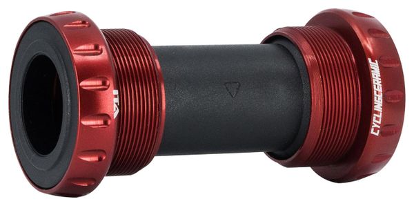 Boîtier de Pédalier CyclingCeramic ITA Sram GXP Rouge