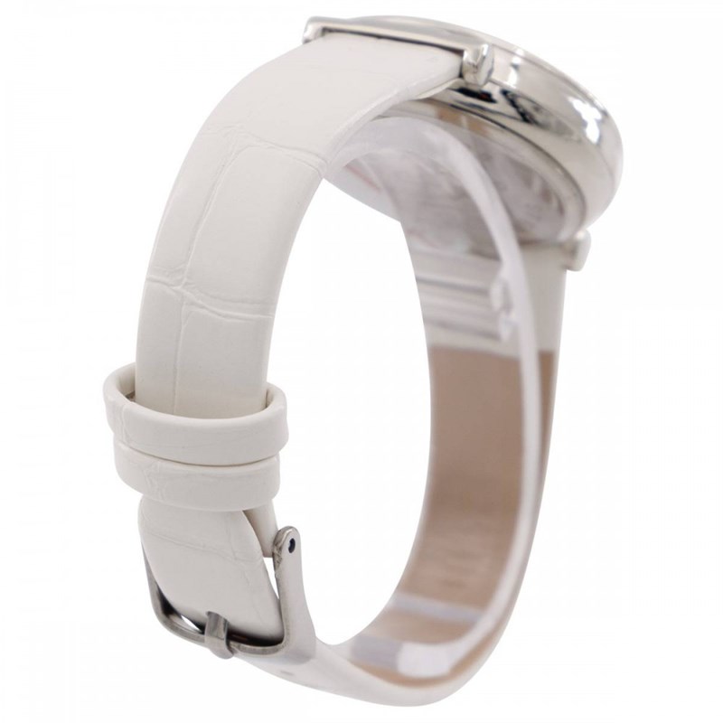 Montre Femme GIORGIO bracelet Cuir Blanc