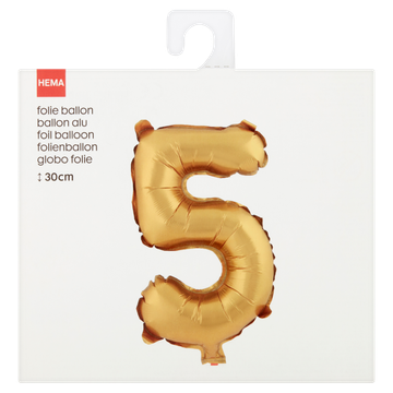 HEMA Folie Ballon 5 30cm