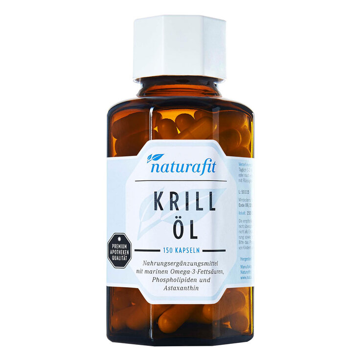 Naturafit Krill-Öl Kapseln, 150 St