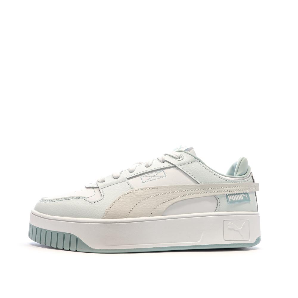 Puma Chaussures Blanc/Bleu Femme Puma Carina Street VTG