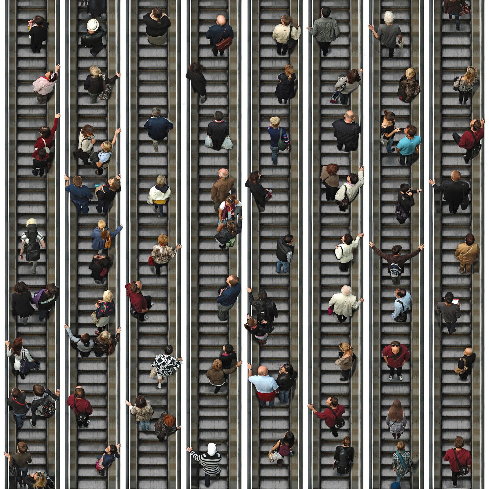 Escalator I by Michael Michlmayr - Limited Edition. Edition of: 150. Signed.
