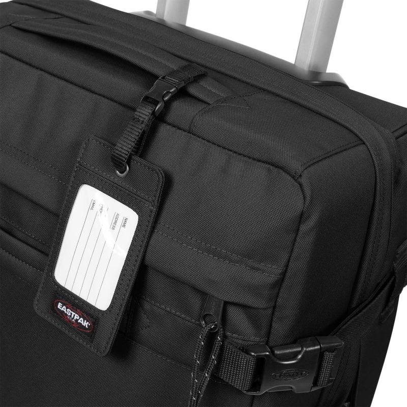 Etiquette pour bagages 12 cm Black