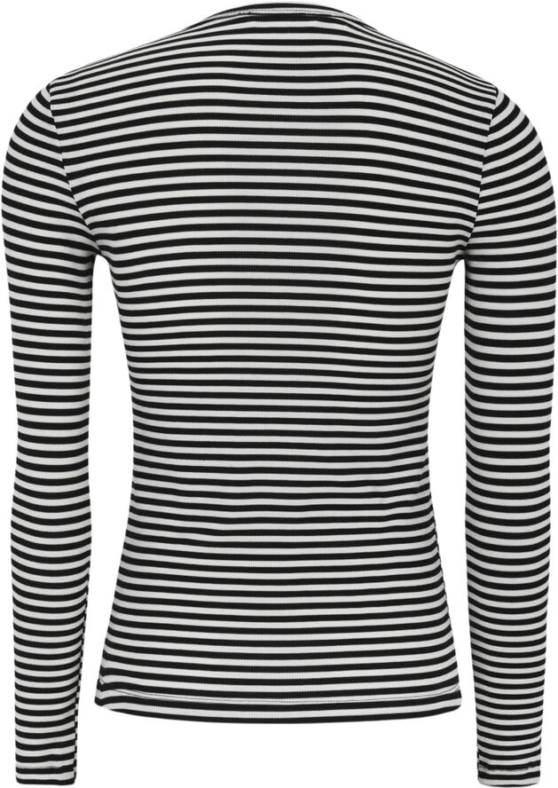 Soft Rebels SRFenja Stripe O-neck Top Black