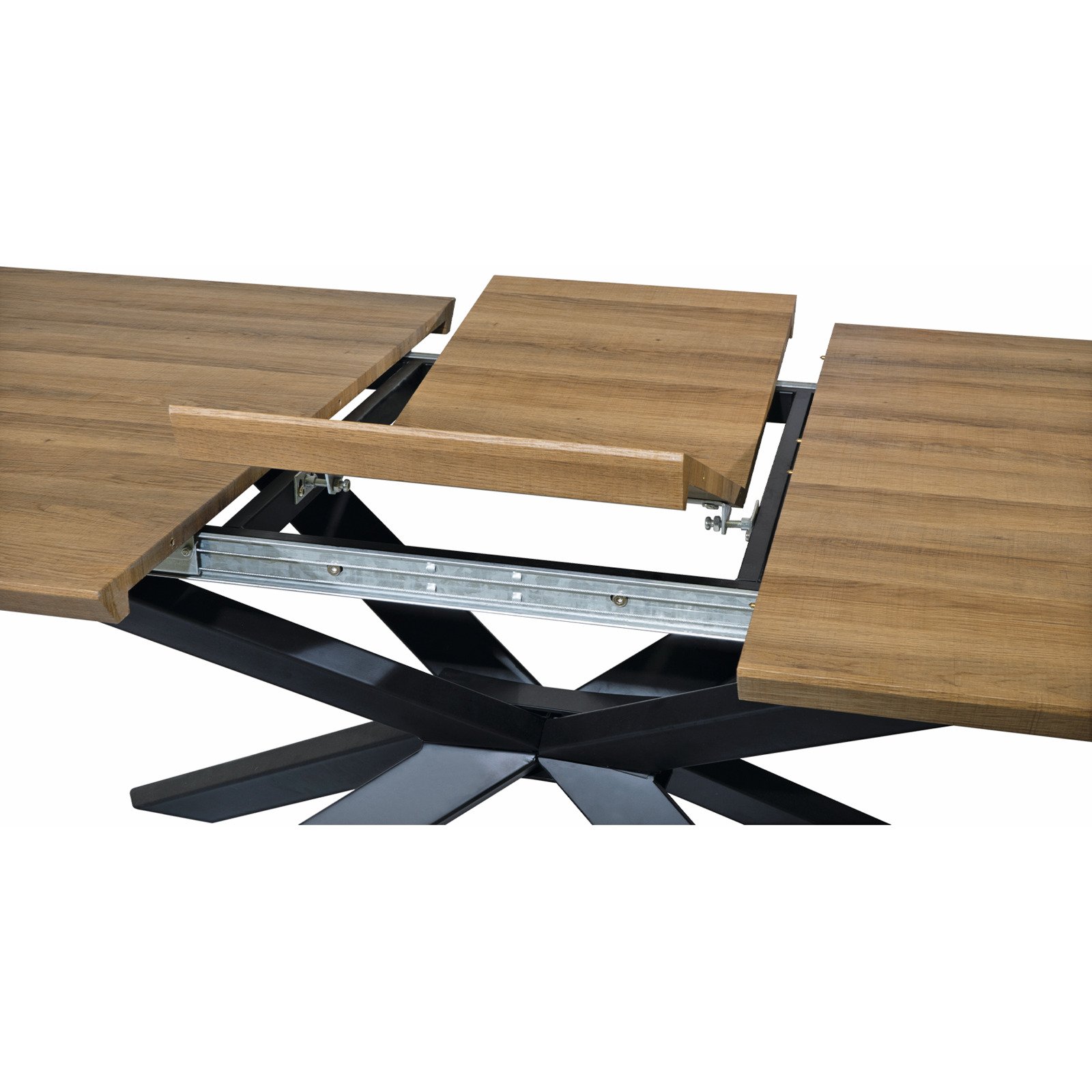 Esstisch Mario Dekor Eiche dunkel 200/240 x 76 x 100 cm