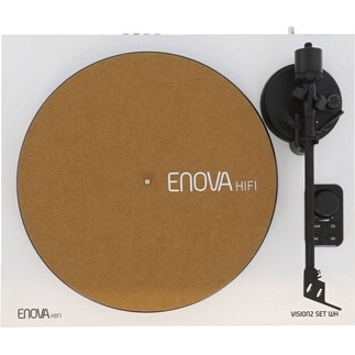 Accessoire platine vinyle Enova Hifi Paire de feutrine marron FS 120 BR
