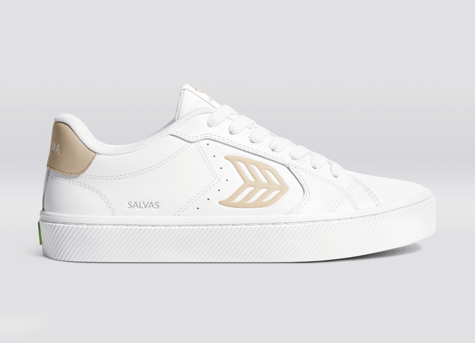 Cariuma Salvas White Leather 3.5 US / 35 EU