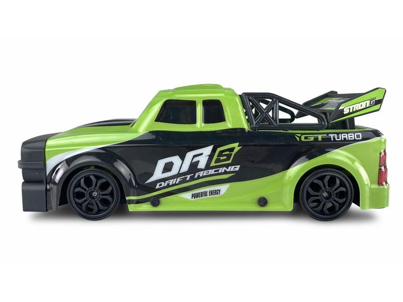 Amewi Drift DRS 4WD Grün, RTR, 1:18 Ferngesteuertes Drift Rennauto für Kinder ab 6 Jahren