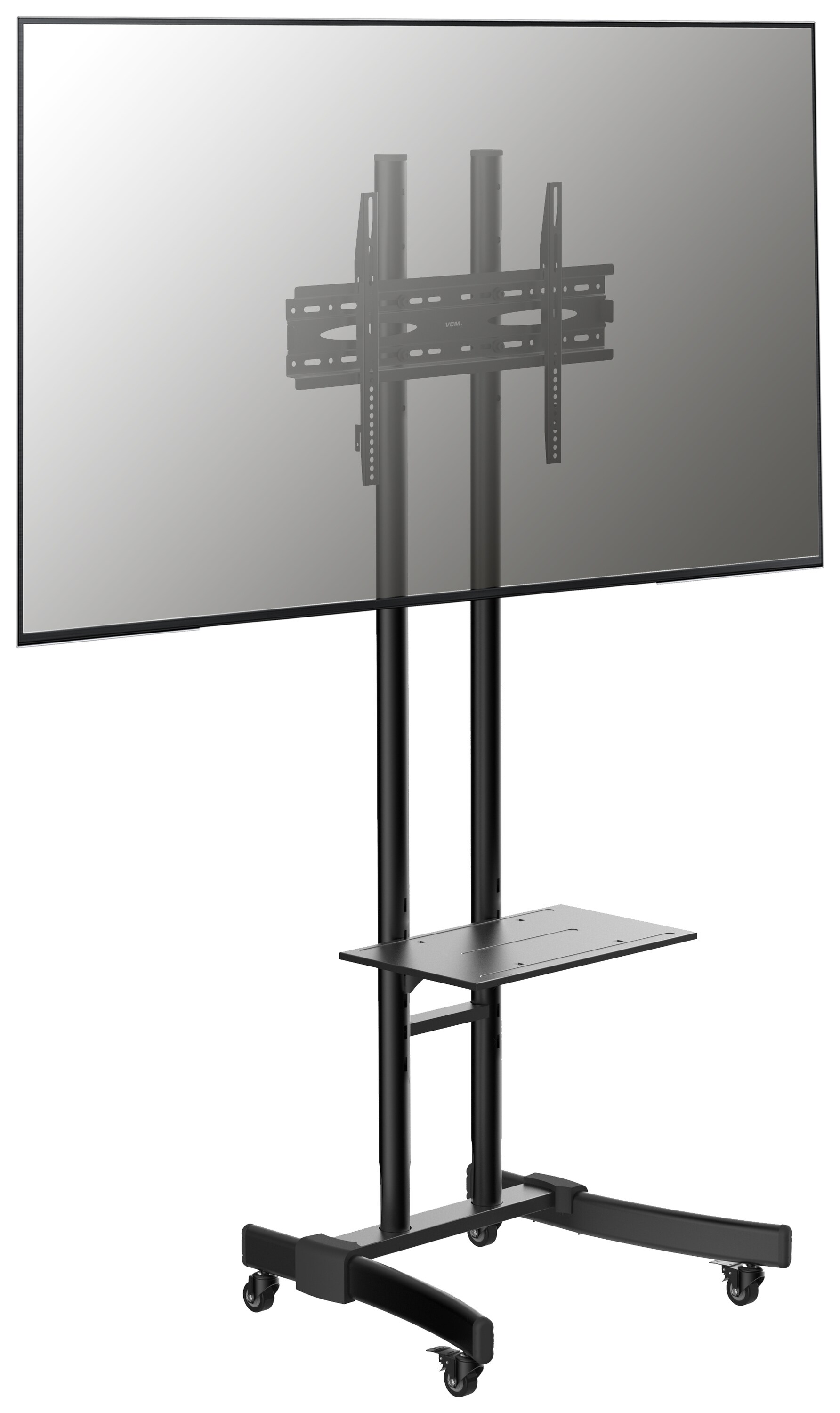 VCM Universal TV Standfuß Ständer Fernseh Wagen Fernsehständer Möbel B-MS 190