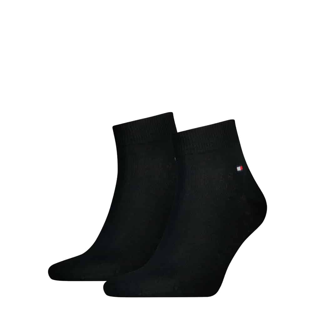 Tommy Hilfiger TH MEN QUARTER 2P Socken in Schwarz