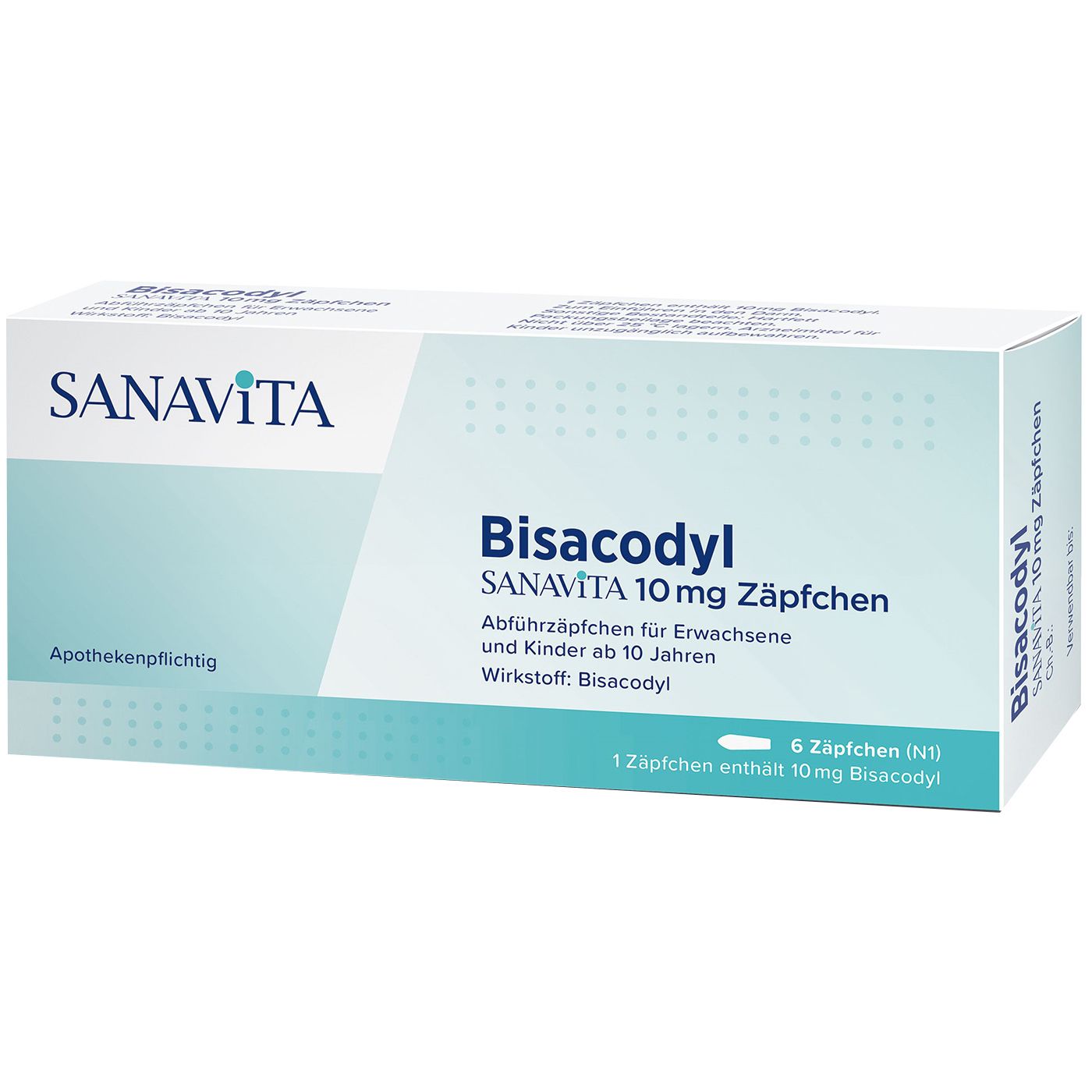 Bisacodyl Sanavita 10 mg