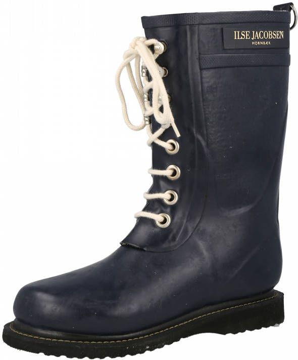 Ilse Jacobsen 3 4 Rubberboot Regenlaars Dames Indigo Blauw