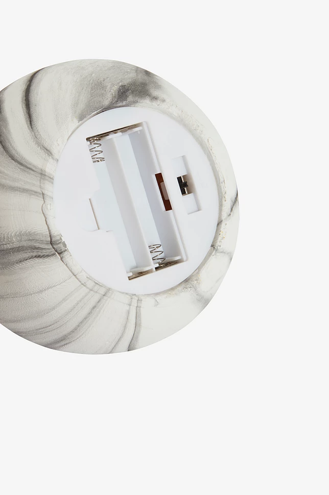 FLAMME MARBLE kubbelys LED 12 cm