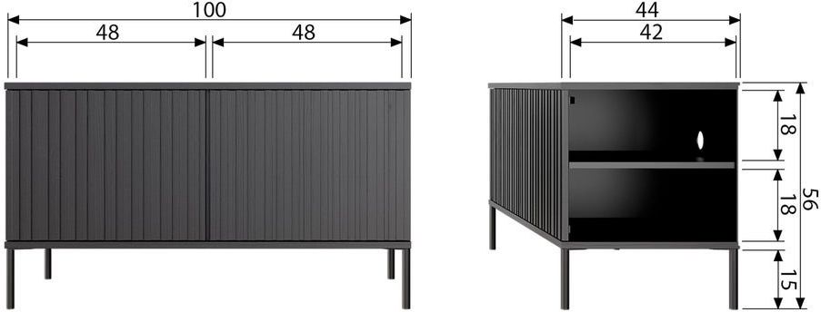 WOOOD   Gravure Small TV-meubel