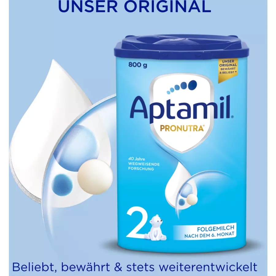 Aptamil Folgemilch Pronutra ADVANCE 2 800 g nach dem 6. Monat
