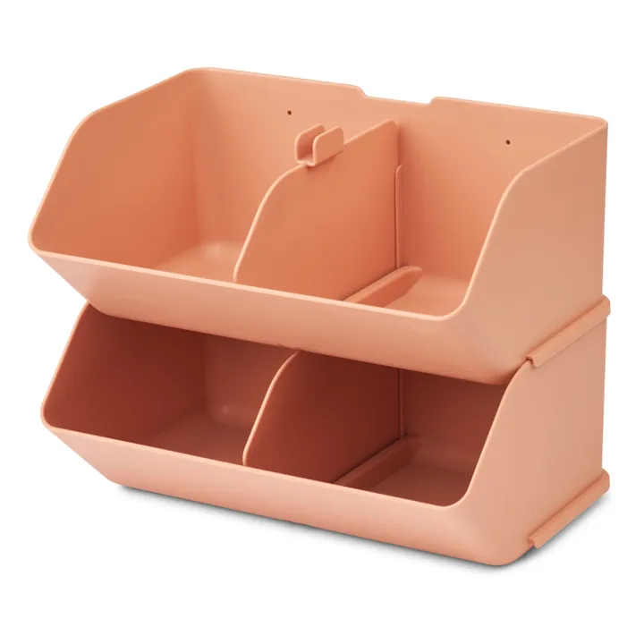 Liewood Rangements de bureau Rosemary - Set de 2 | Rose pâle