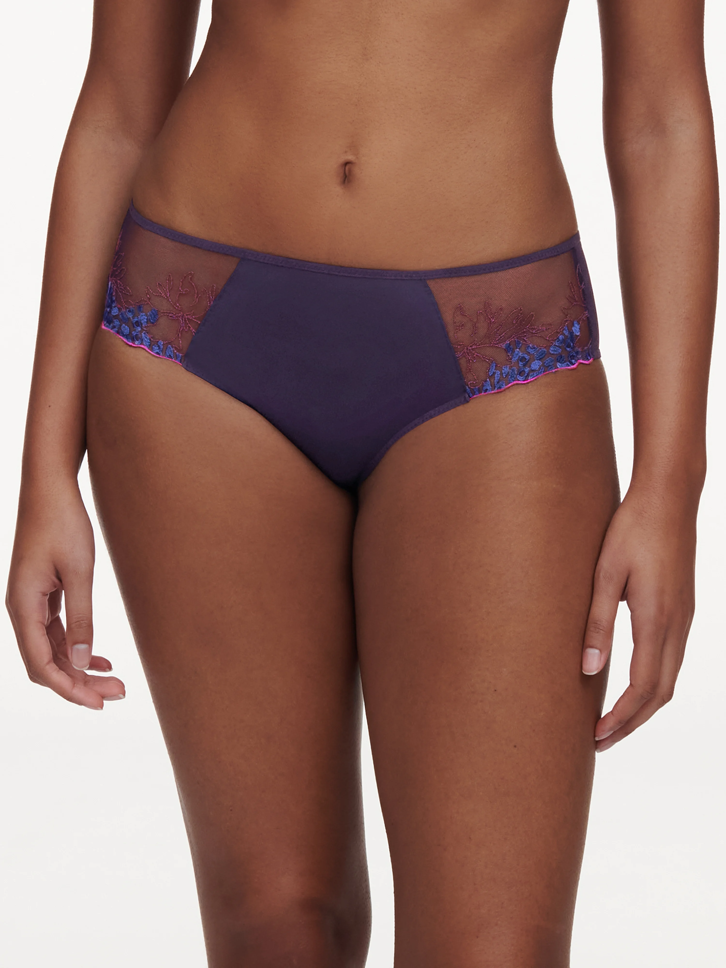SPICE - Shorty dégagé broderie | Multicolore