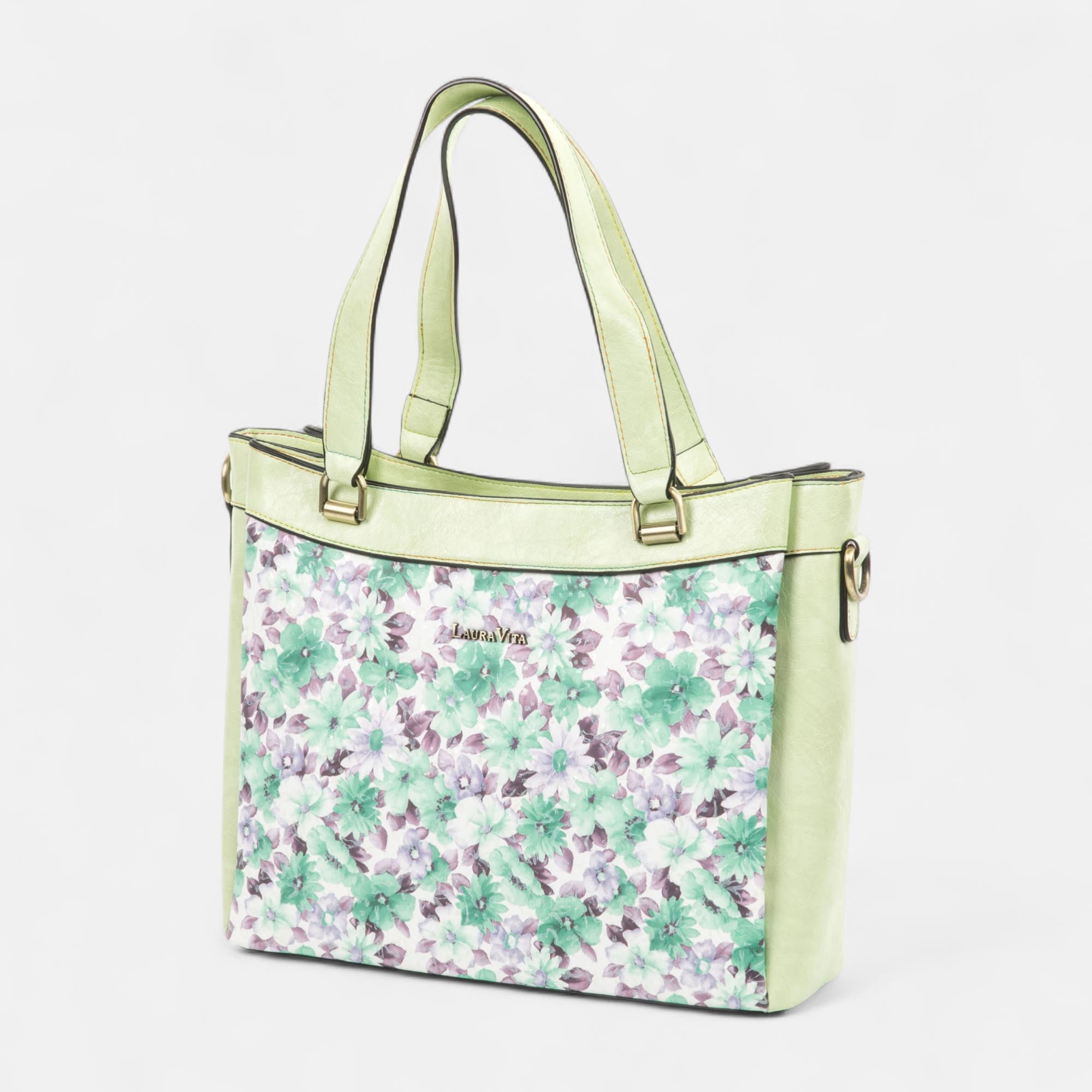 Sac de shopping vert