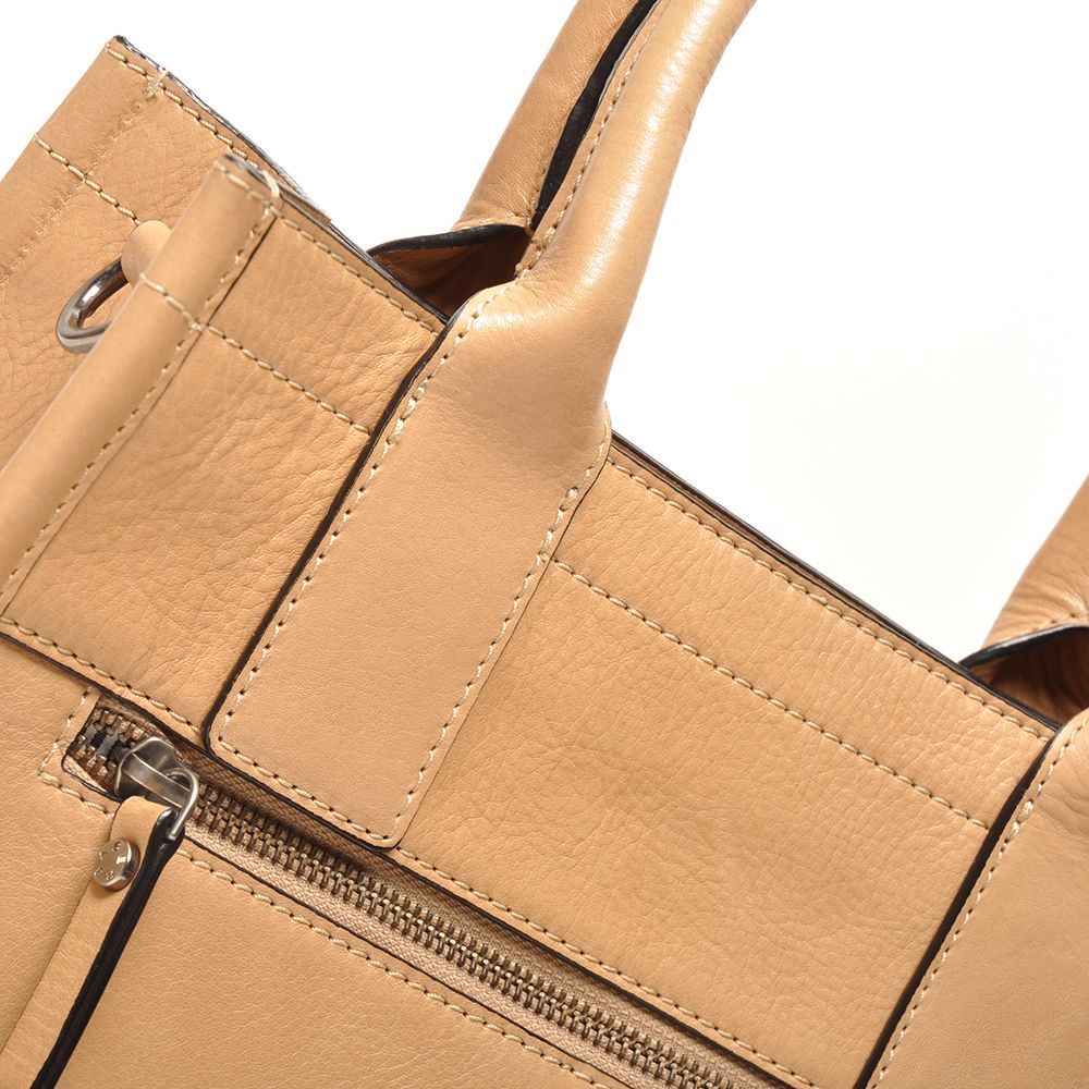 Berba Icons Handtas Tote Small Nude