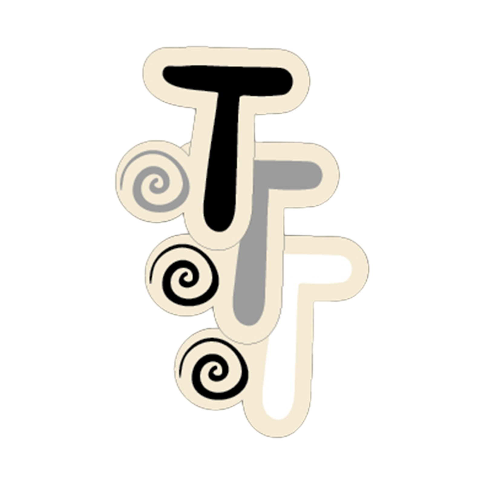 Buchstaben gross T