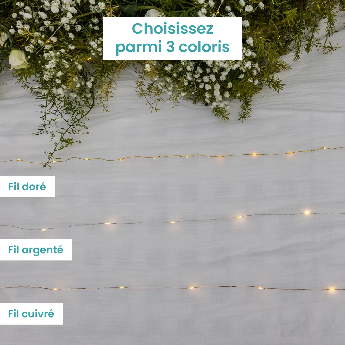 SkyLantern Guirlande Micro LED Skylant | 10M - Argent